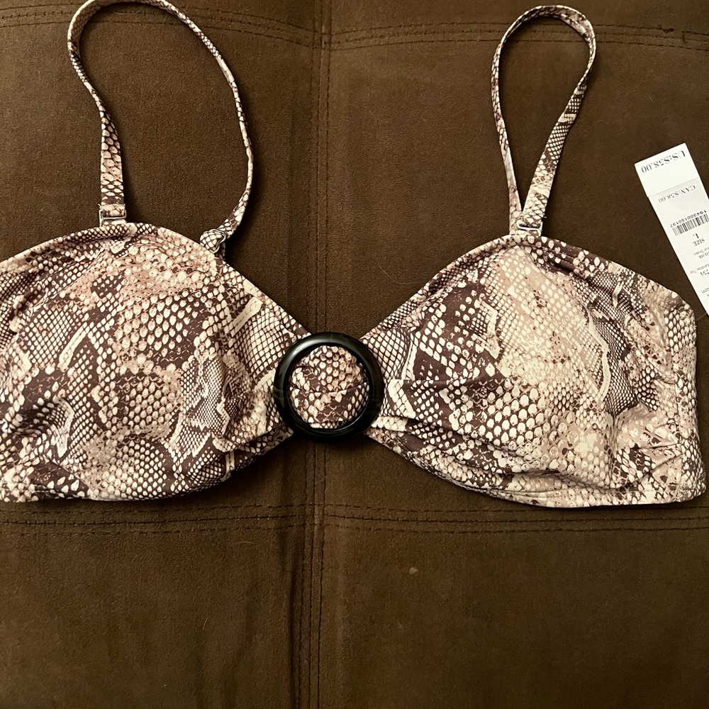 WHBM Bandeau Swim Top